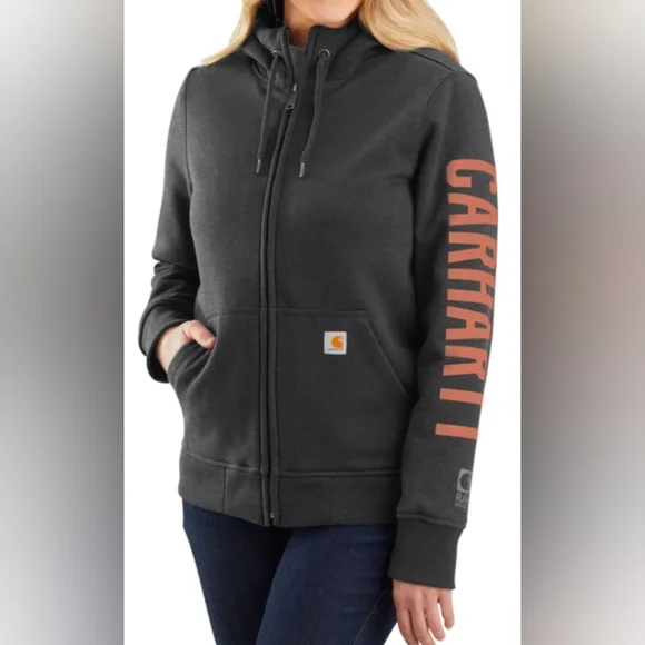 Carhartt Rain Defender Fleece Lined Graphic Sweatshirt Size XL NWOT MSRP $79.99 - Picture 1 of 6